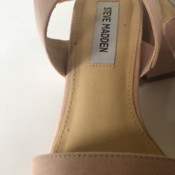 STEVE MADDEN | pink block heel sandals - Picture 4 of 9